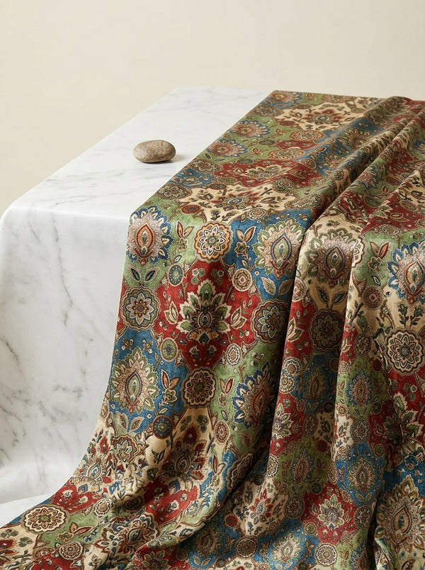 Japan Satin Printed Fabric by the Meter — FAB VOGUE Studio