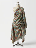 Close-up Texture & Drape of Japan Satin Fabric — FAB VOGUE Studio