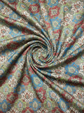 Close-up Texture & Drape of Japan Satin Fabric — FAB VOGUE Studio