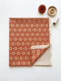 Close-up Texture & Drape of Maroon / Crimson Red Muslin Fabric — FAB VOGUE Studio