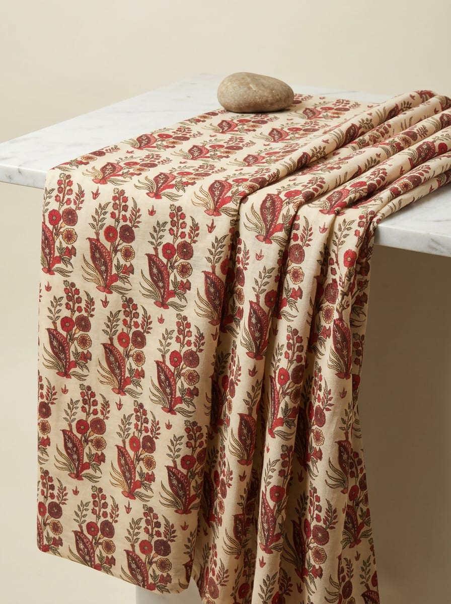 A Timeless Ethnic Floral Narrative