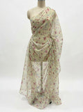 Pastel Pink Organza Printed Fabric by the Meter — FAB VOGUE Studio