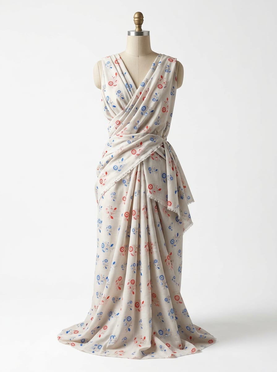 Close-up Texture & Drape of Muslin Fabric — FAB VOGUE Studio
