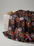 Close-up Texture & Drape of Beige / Cream Neutral Japan Satin Fabric — FAB VOGUE Studio