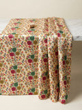 Beige / Cream Neutral Japan Satin Printed Fabric by the Meter — FAB VOGUE Studio