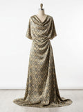 Close-up Texture & Drape of Japan Satin Fabric — FAB VOGUE Studio