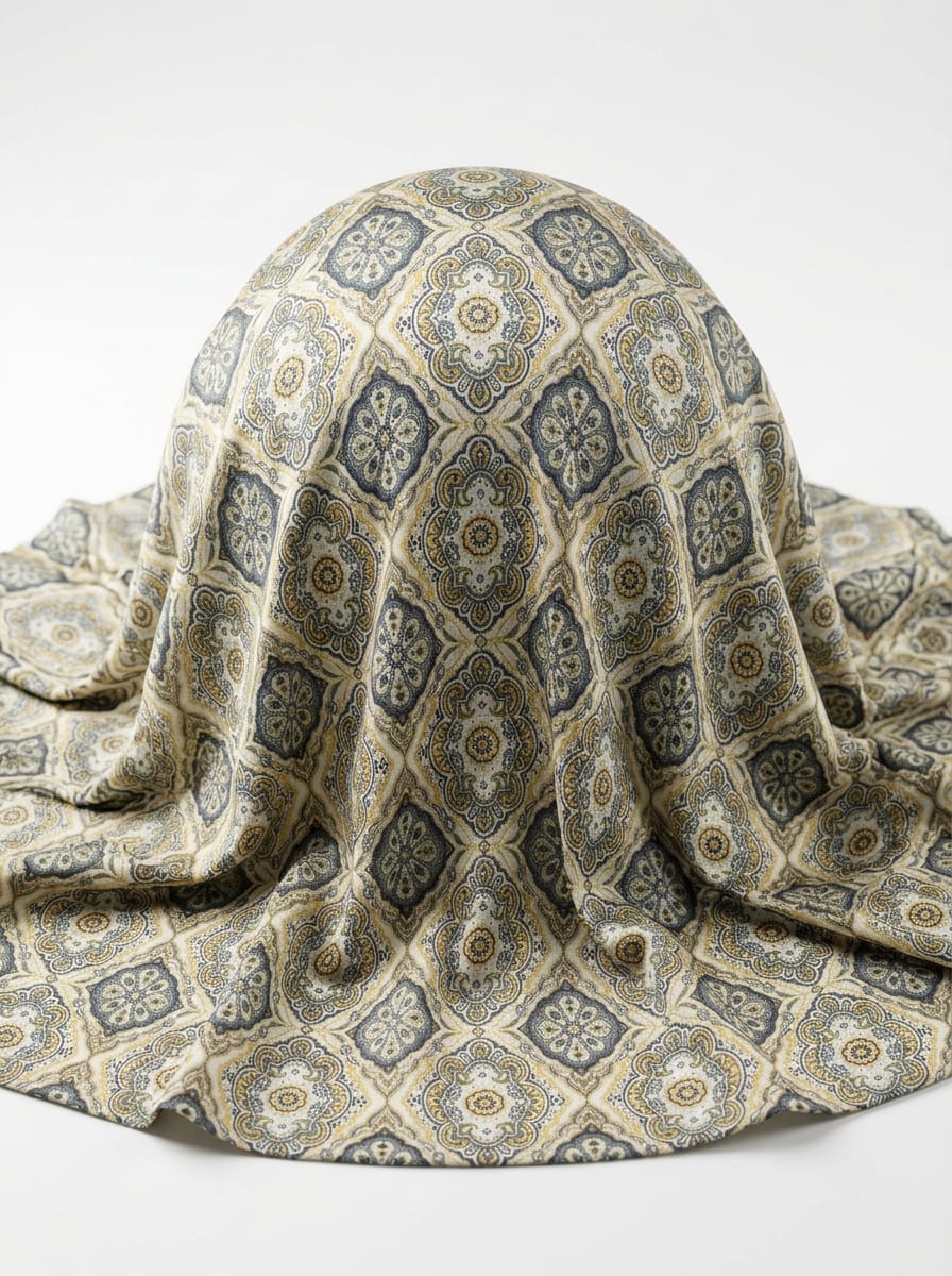 Close-up Texture & Drape of Japan Satin Fabric — FAB VOGUE Studio