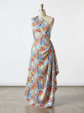 Close-up Texture & Drape of Japan Satin Fabric — FAB VOGUE Studio