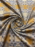 Close-up Texture & Drape of Japan Satin Fabric — FAB VOGUE Studio