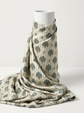 Sage Green Japan Satin Printed Fabric by the Meter — FAB VOGUE Studio