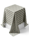Close-up Texture & Drape of Royal Blue / Indigo Japan Satin Fabric — FAB VOGUE Studio