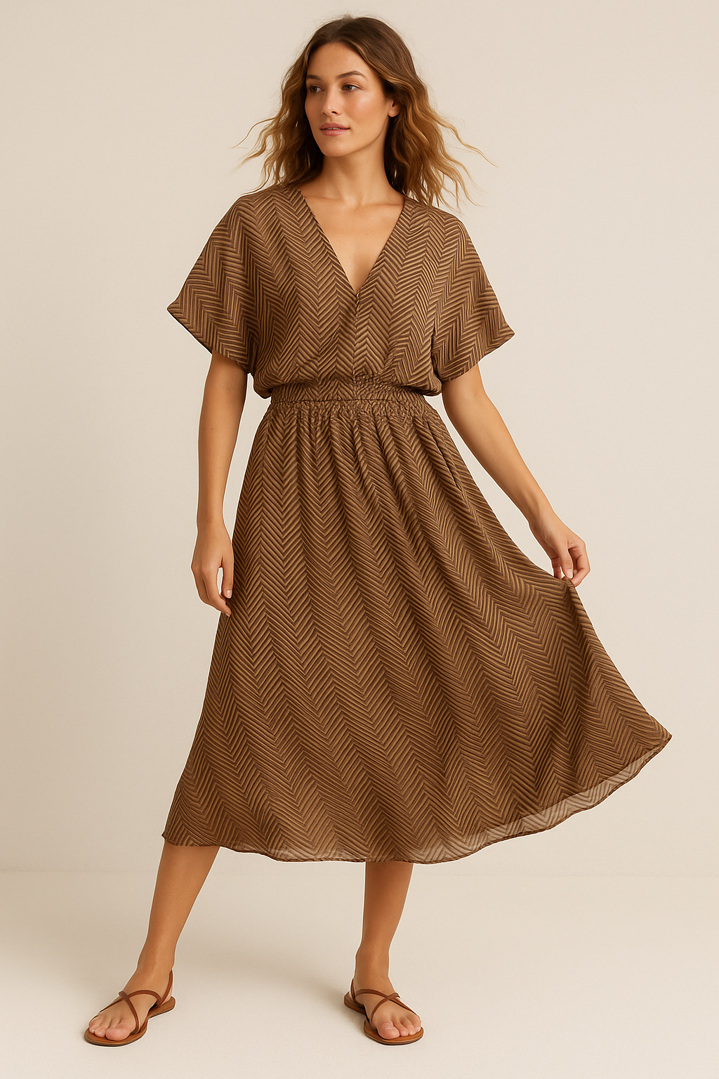 Chevron Digital Printed Fabric