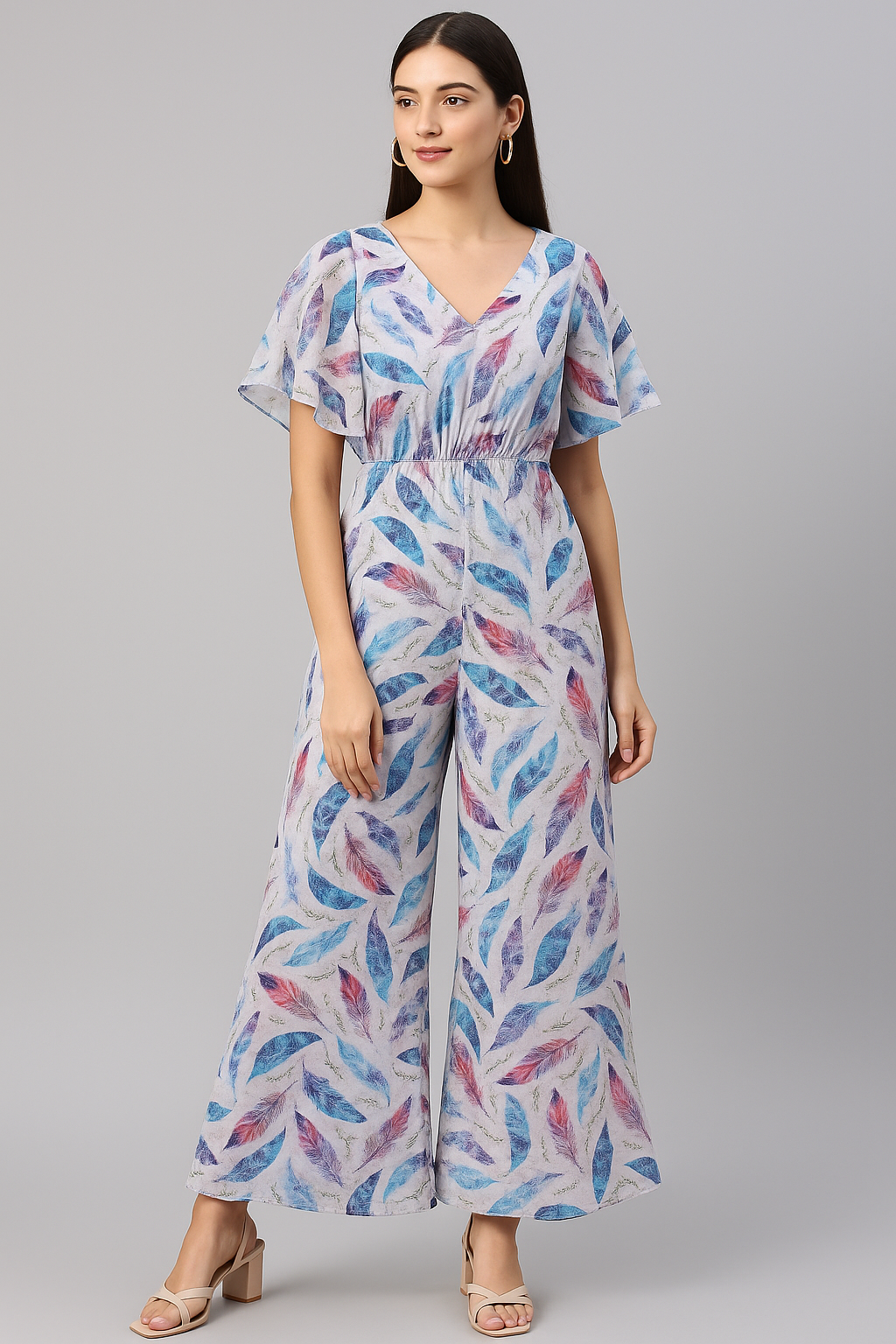 Feathers Digital Printed Fabric