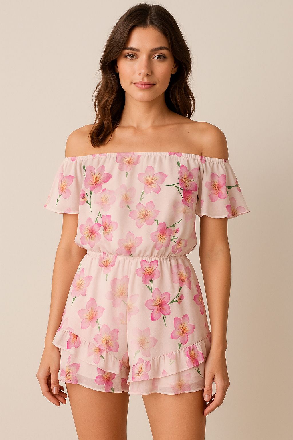 Colorfull Floral Digital Printed Fabric