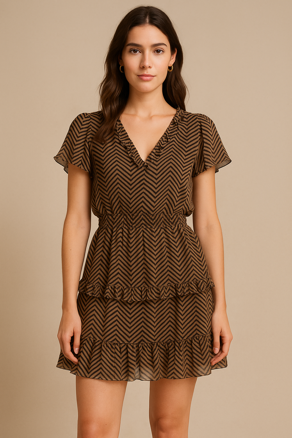 Chevron Digital Printed Fabric