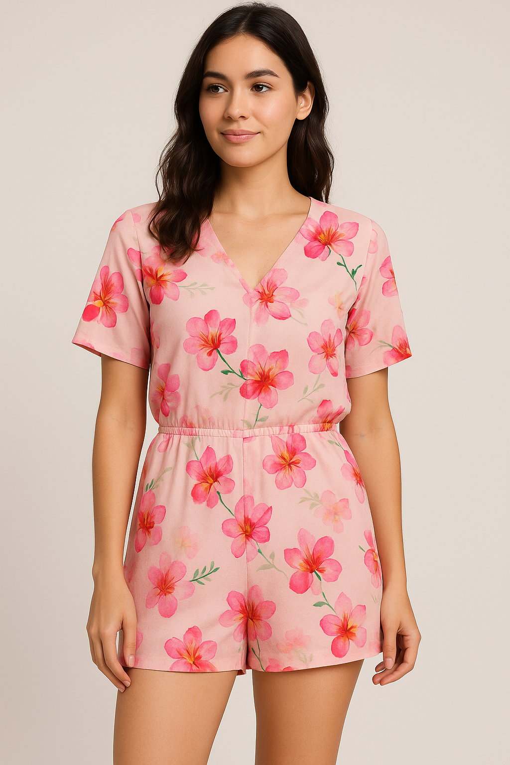 Floral Digital Printed Pure Cotton Fabric from FAB VOGUE Studio