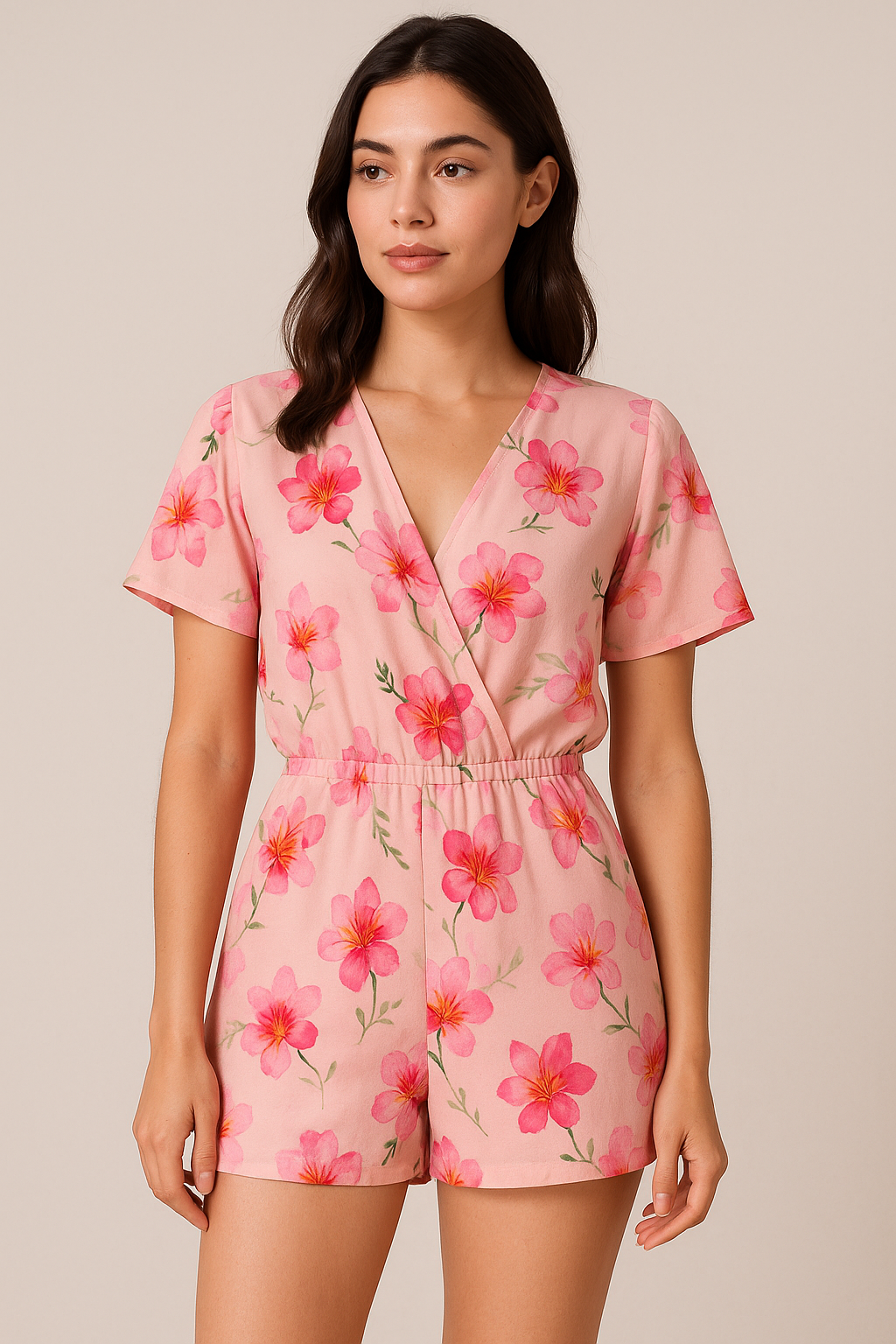 Floral Digital Printed Pure Cotton Fabric from FAB VOGUE Studio