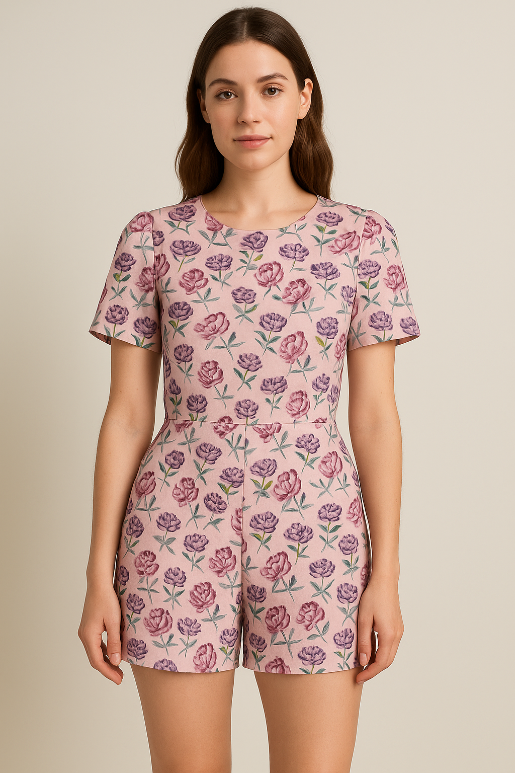 Benifuji Flower Pure Cotton Printed Fabric Material