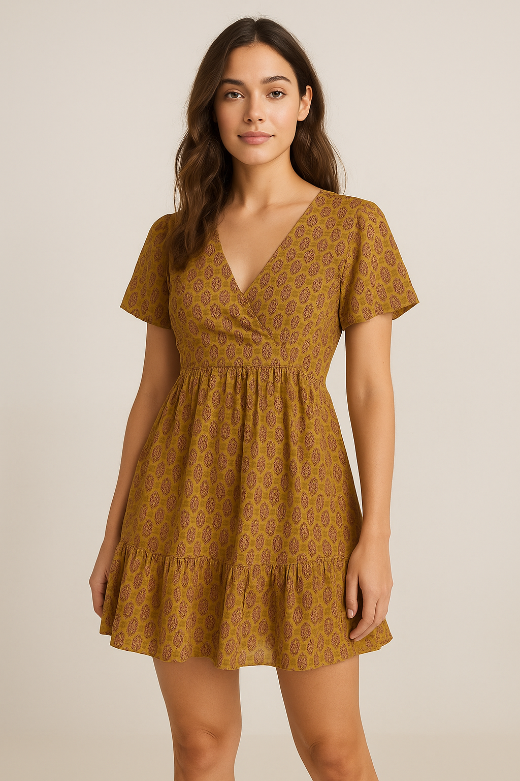 Beautiful Roses Port Repeat Digital Printed Fabric - Pure Cotton