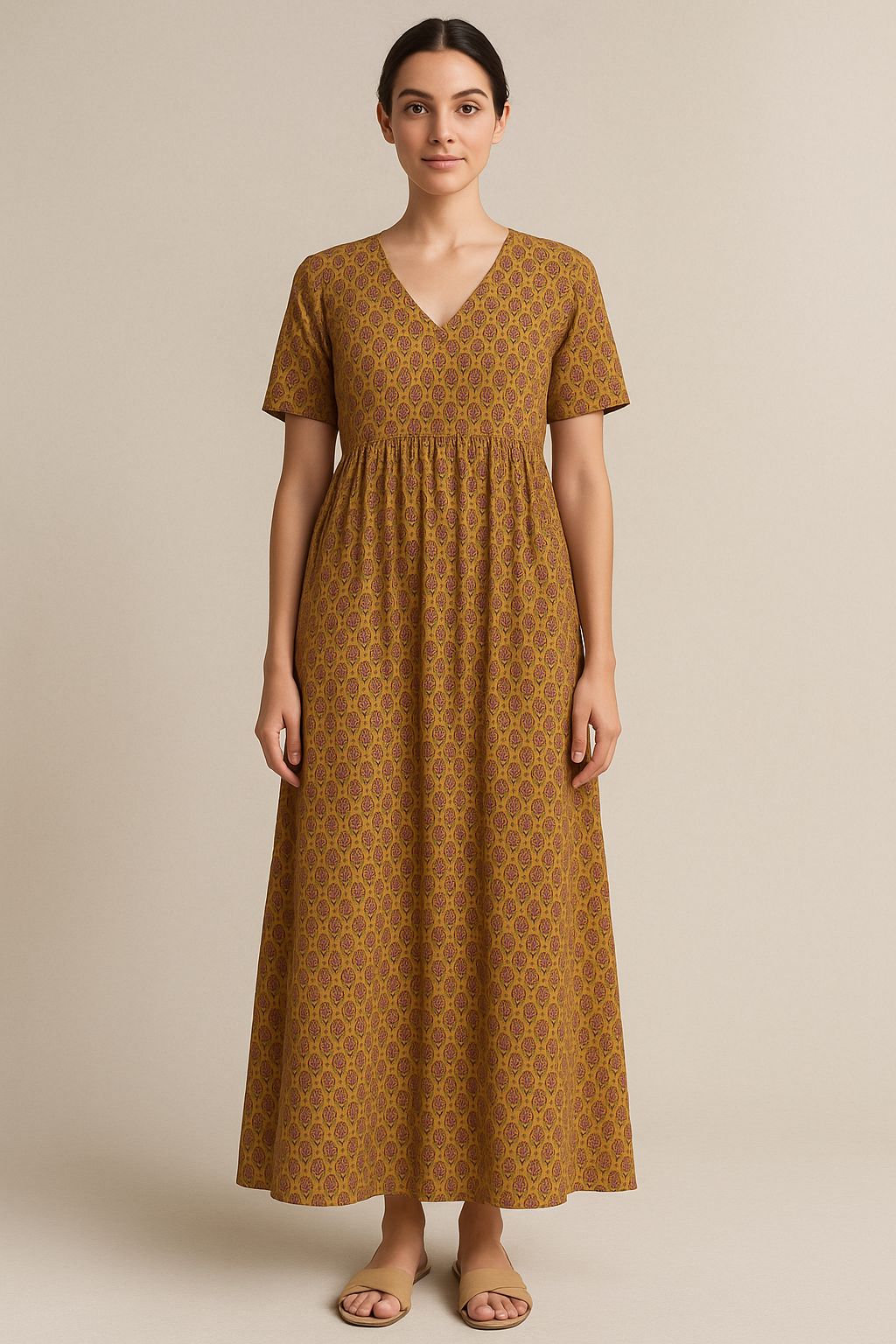 Beautiful Roses Port Repeat Digital Printed Fabric - Pure Cotton