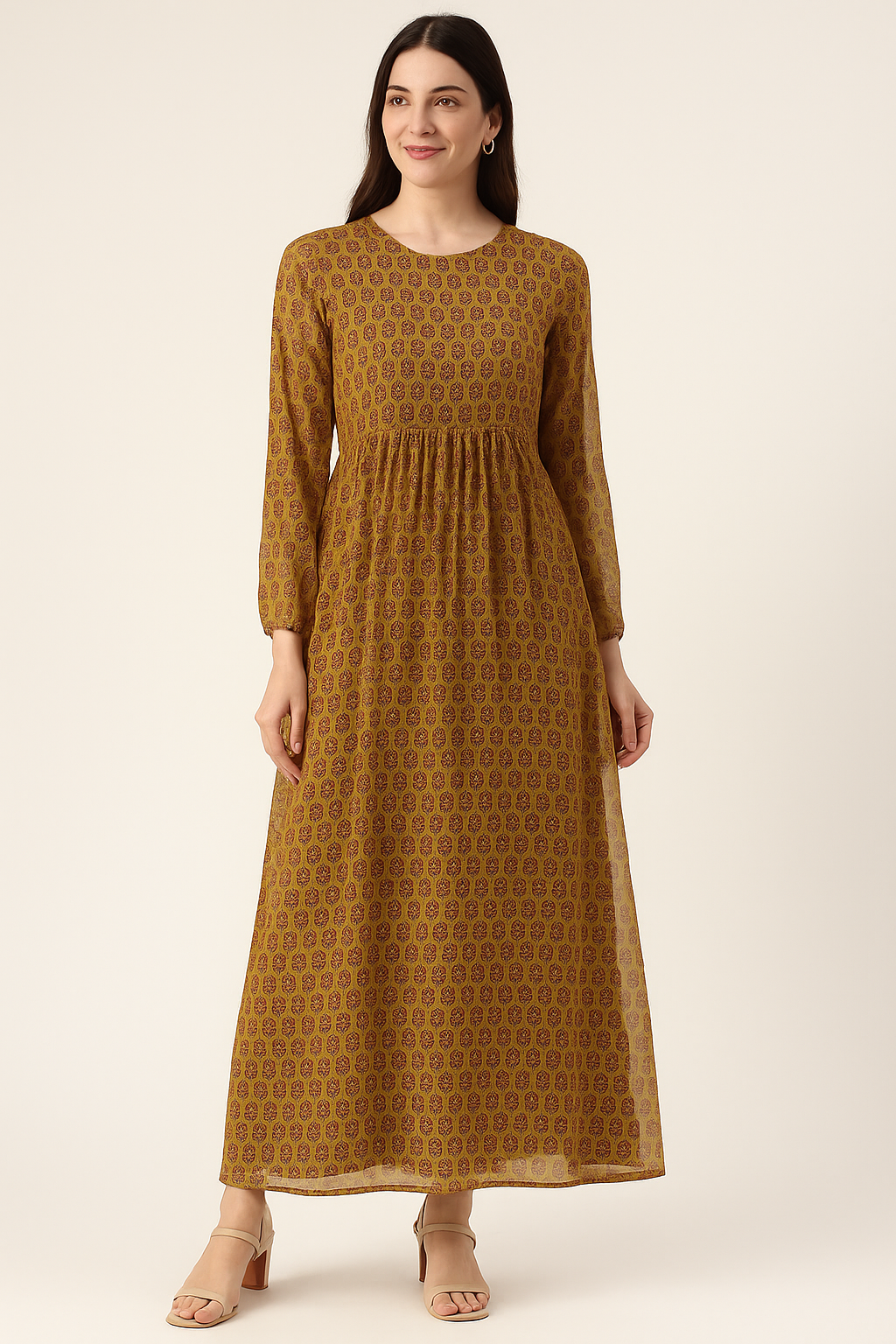 Beautiful Roses Port Repeat Digital Printed Fabric - Pure Cotton