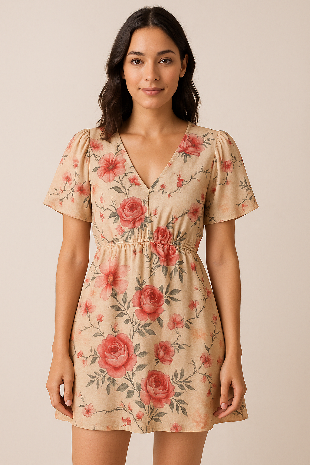 Multicolor Floral Digitally Printed Fabrics - Pure Cotton