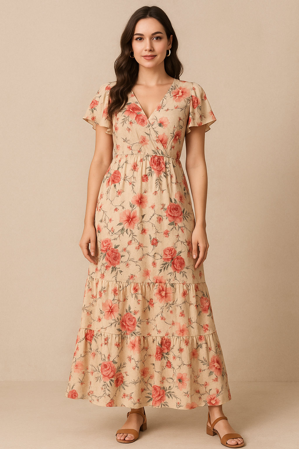 Multicolor Floral Digitally Printed Fabrics - Pure Cotton