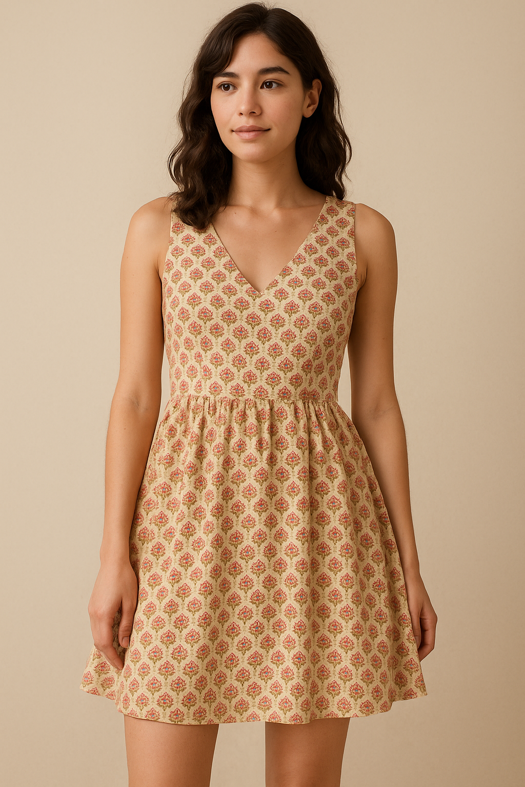 Decorative Liberty Floral Flower Digital Printed Fabric - Pure Cotton