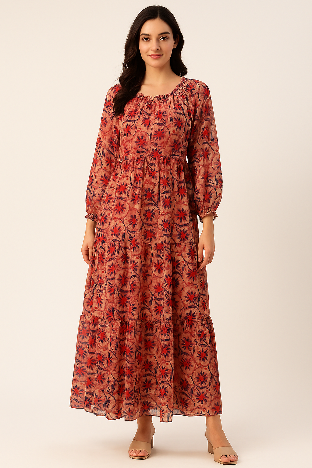 Maple Leaf Digital Printed Fabric