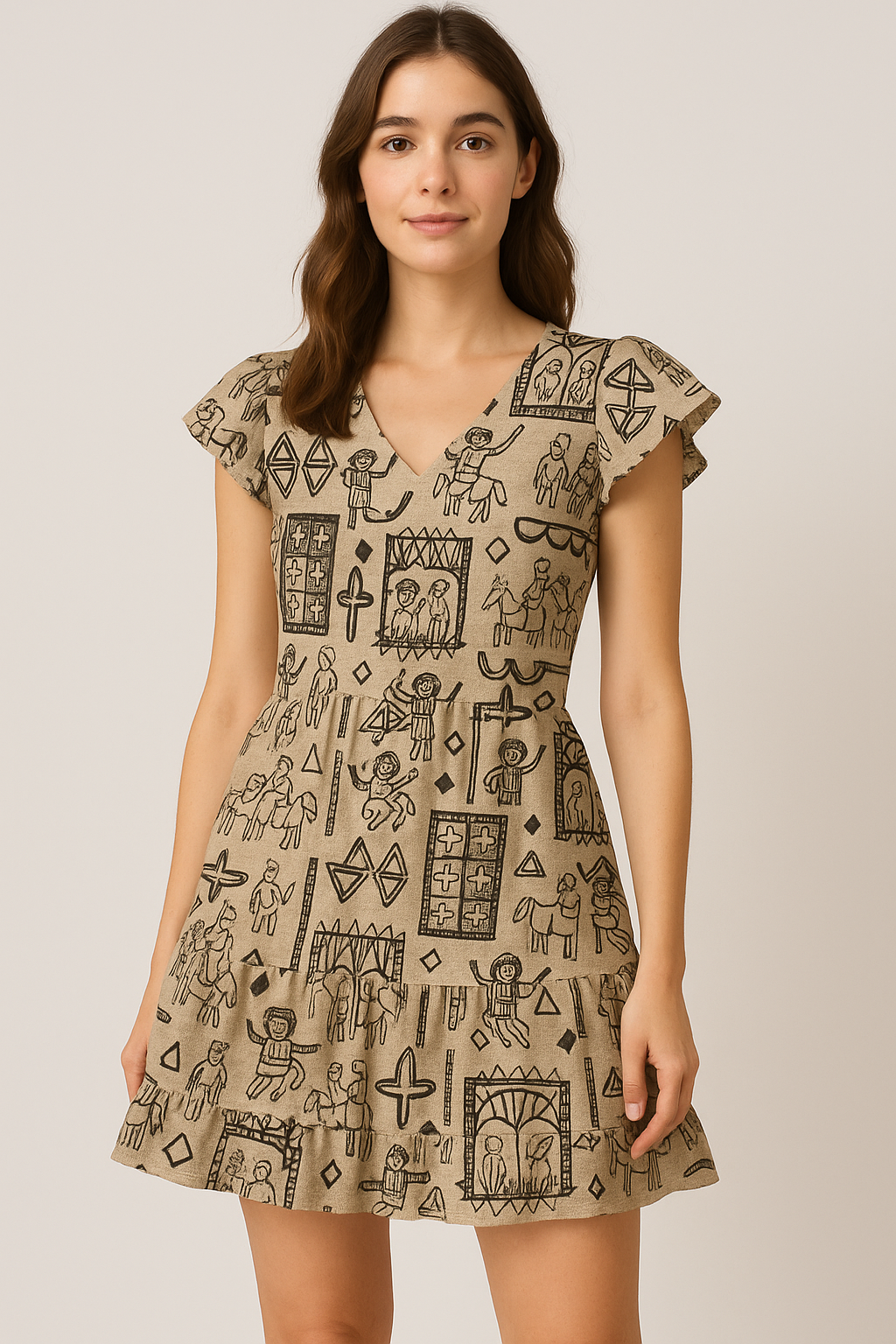 Beautiful Quirky Printed Fabric