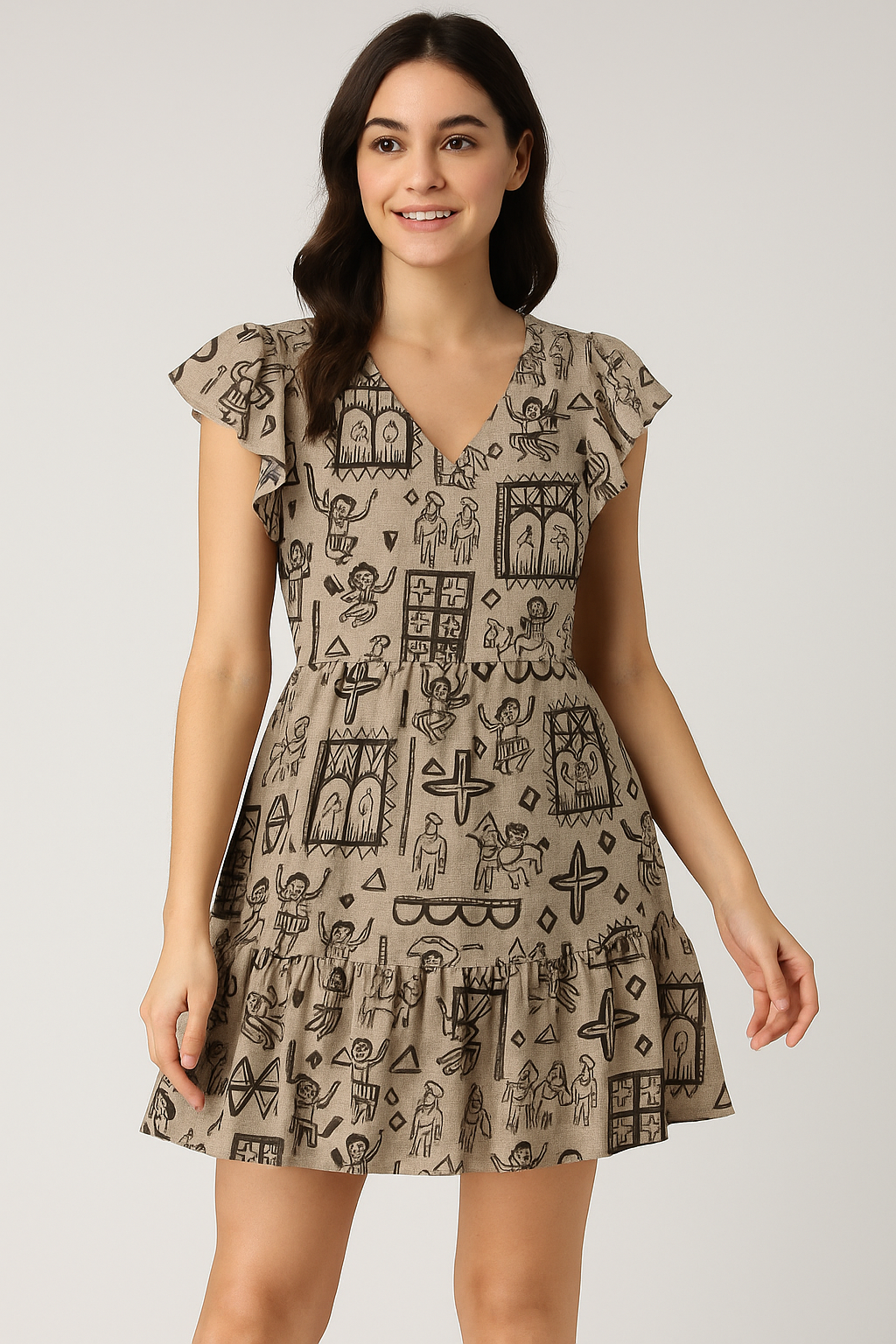 Beautiful Quirky Printed Fabric