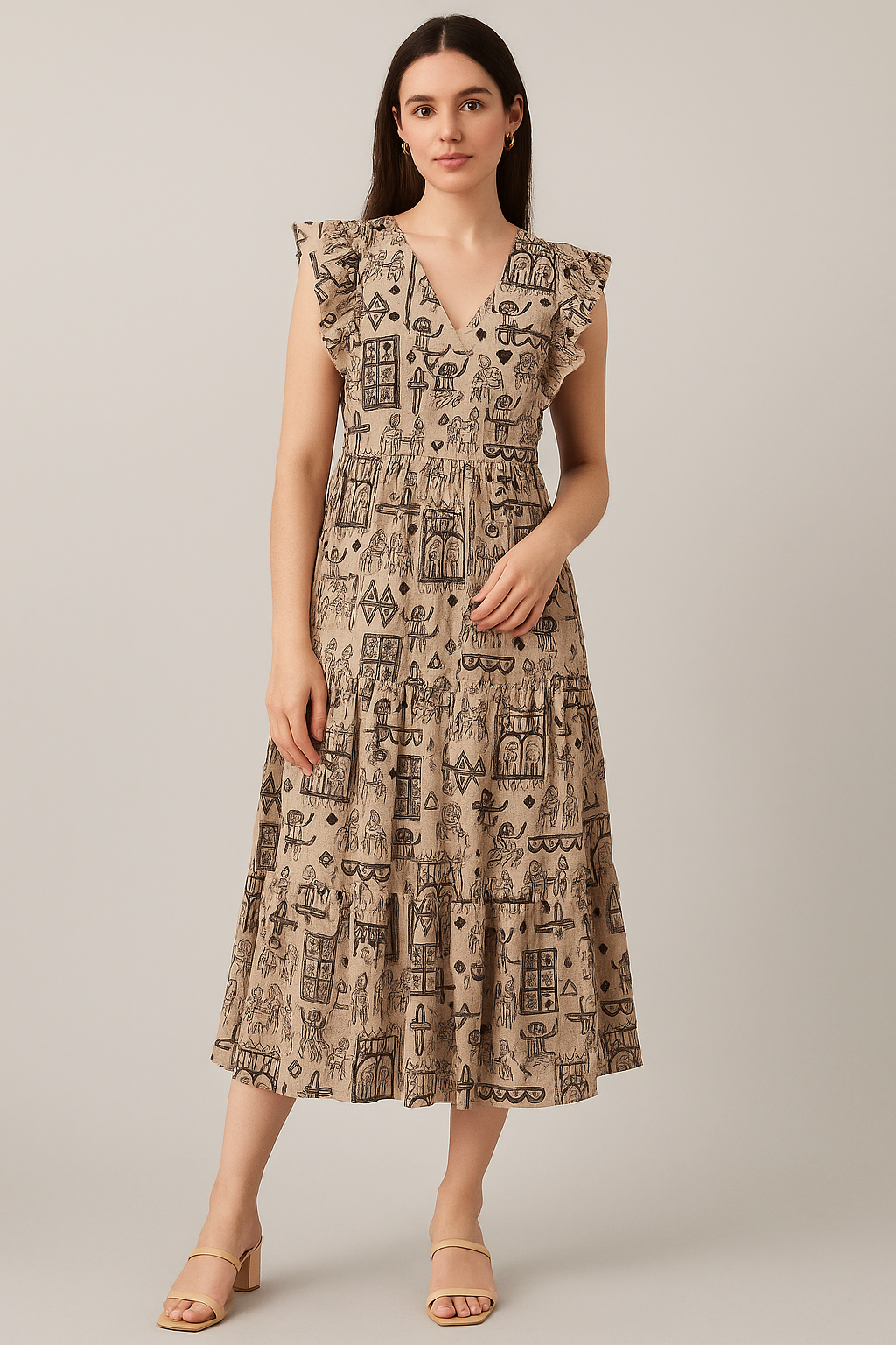 Beautiful Quirky Printed Fabric