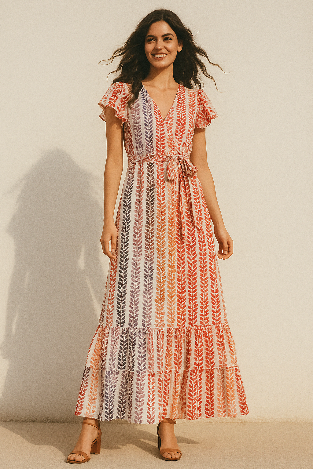 Bird Eyes Pattern Digital Printed Fabric