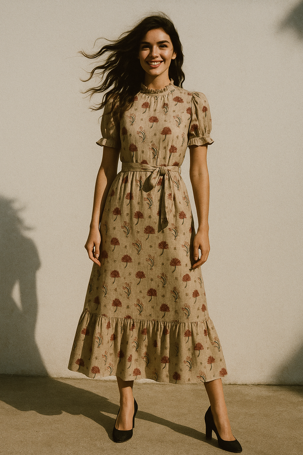 Fleur De Lis Design Digital Printed Fabric