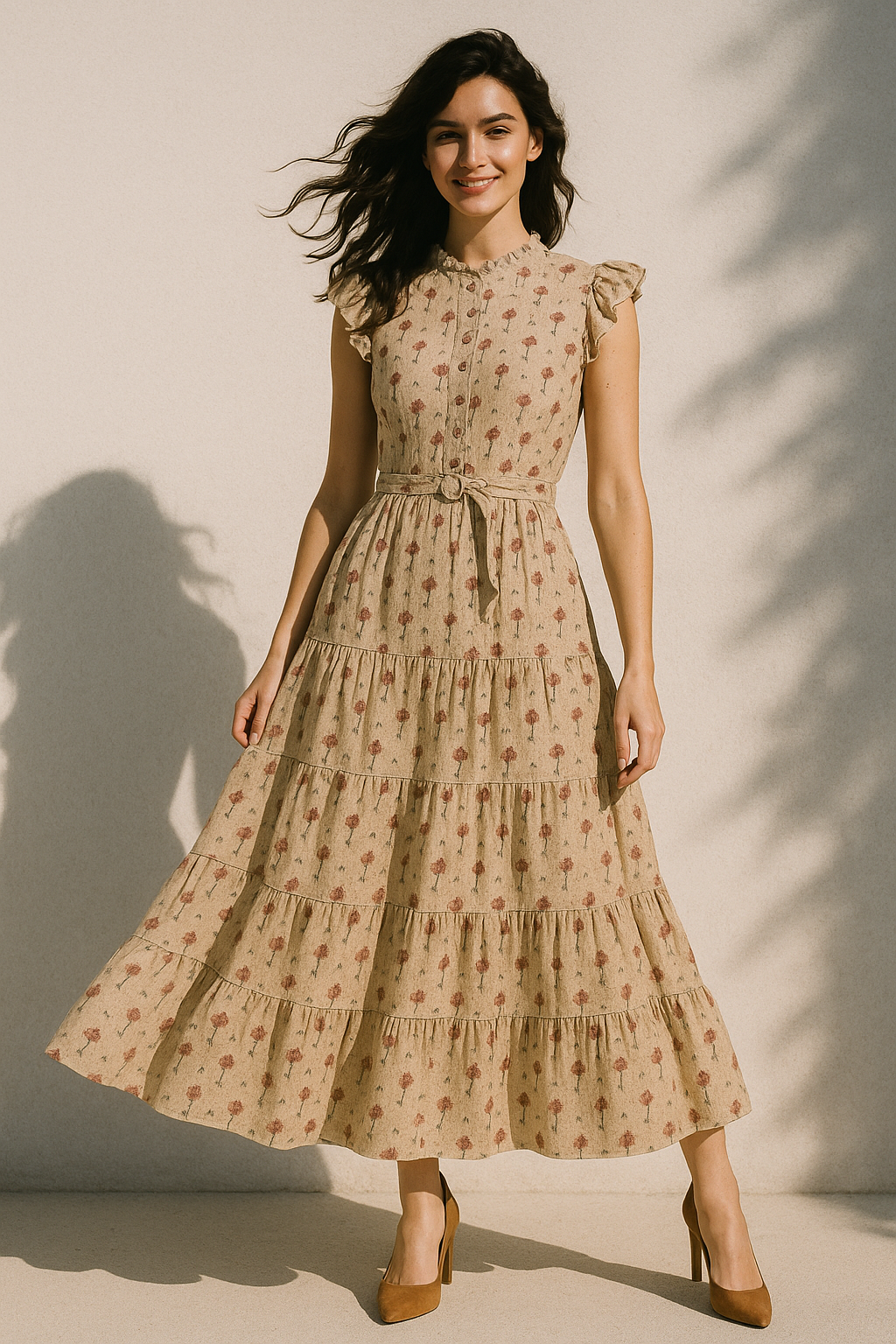 Fleur De Lis Design Digital Printed Fabric