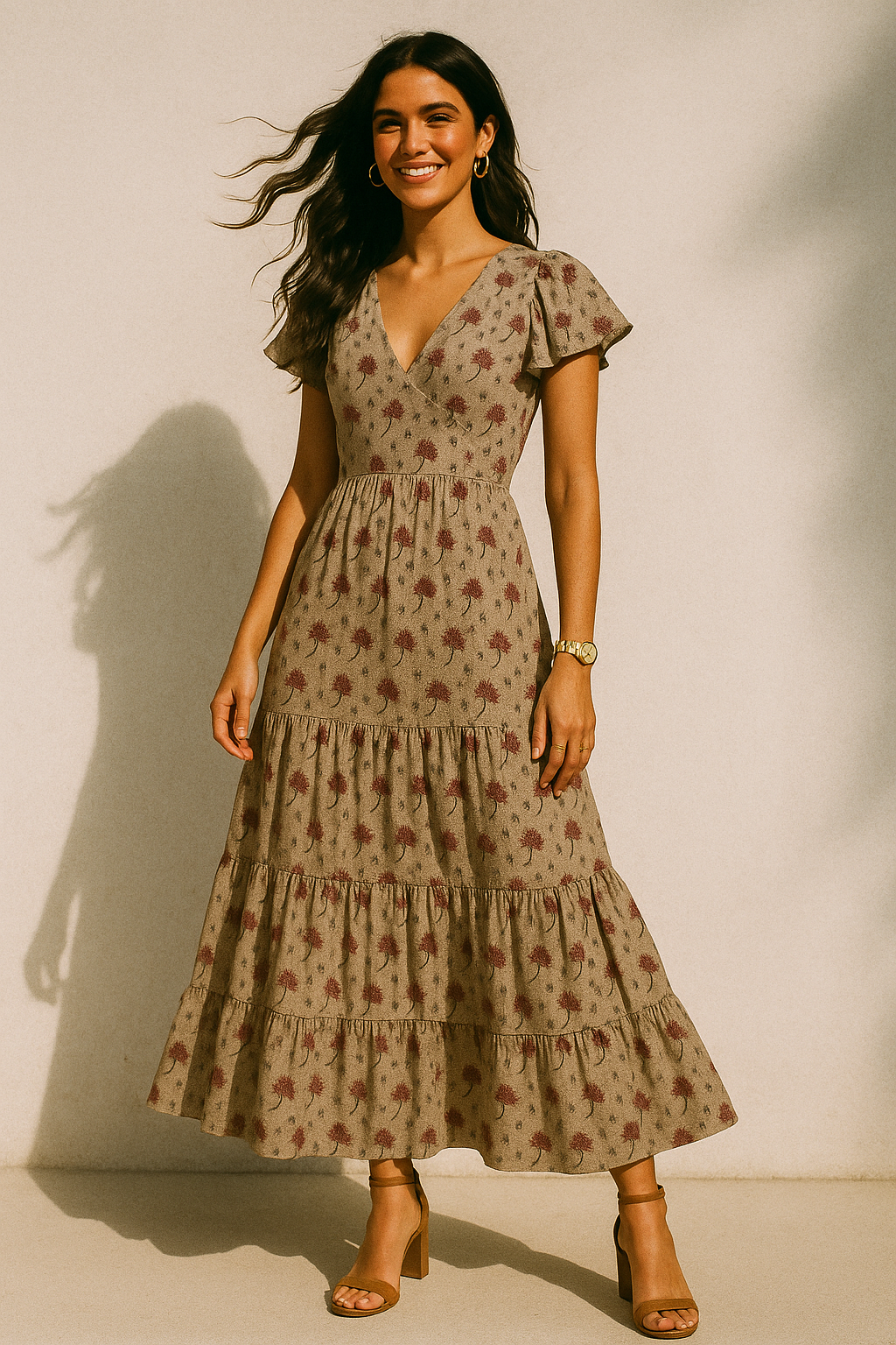 Fleur De Lis Design Digital Printed Fabric