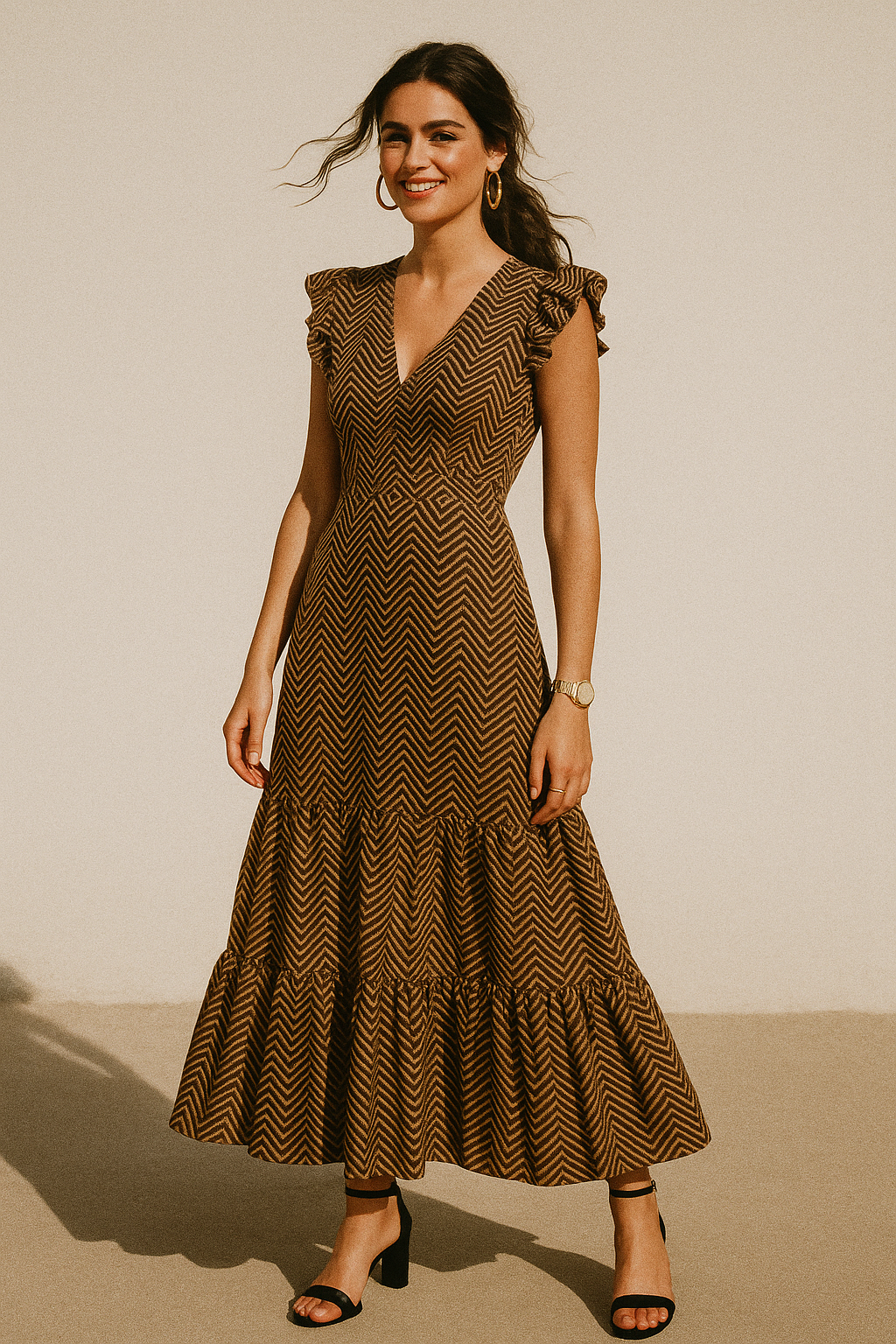 Chevron Digital Printed Fabric