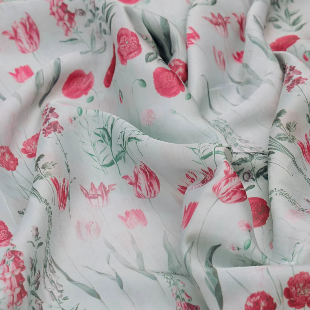 Linen Satin Floral Printed Fabric – 202a2354copy