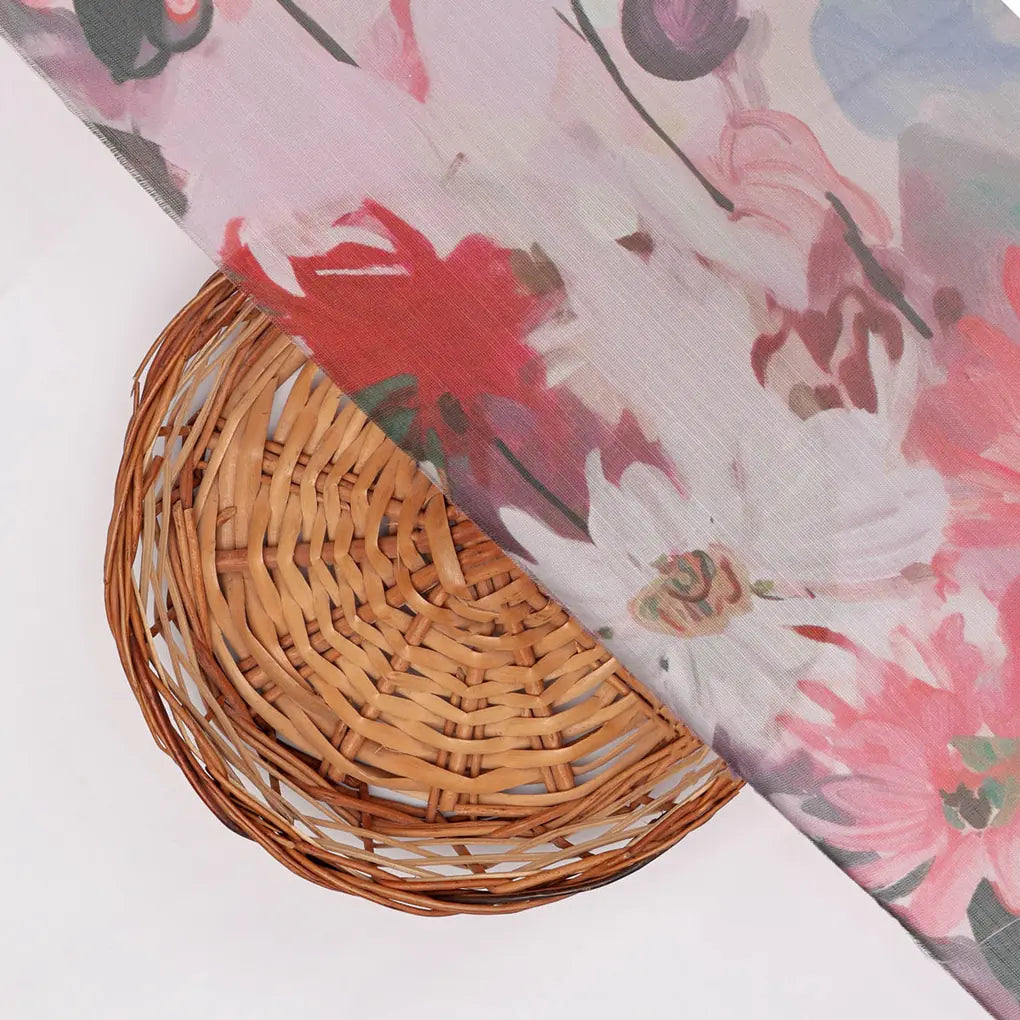 Linen Satin Floral Printed Fabric – 202a2360copy