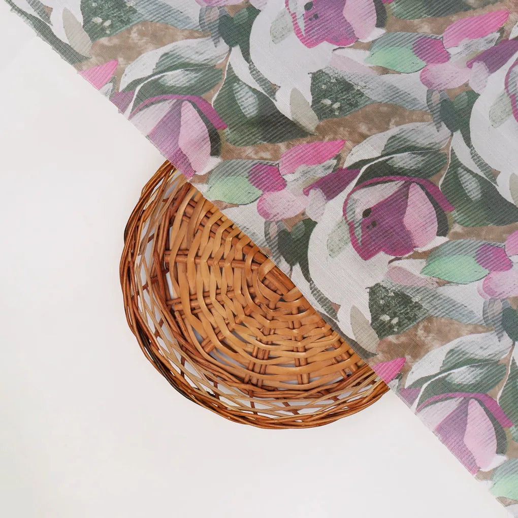 Linen Floral Printed Fabric – 202a2370copy