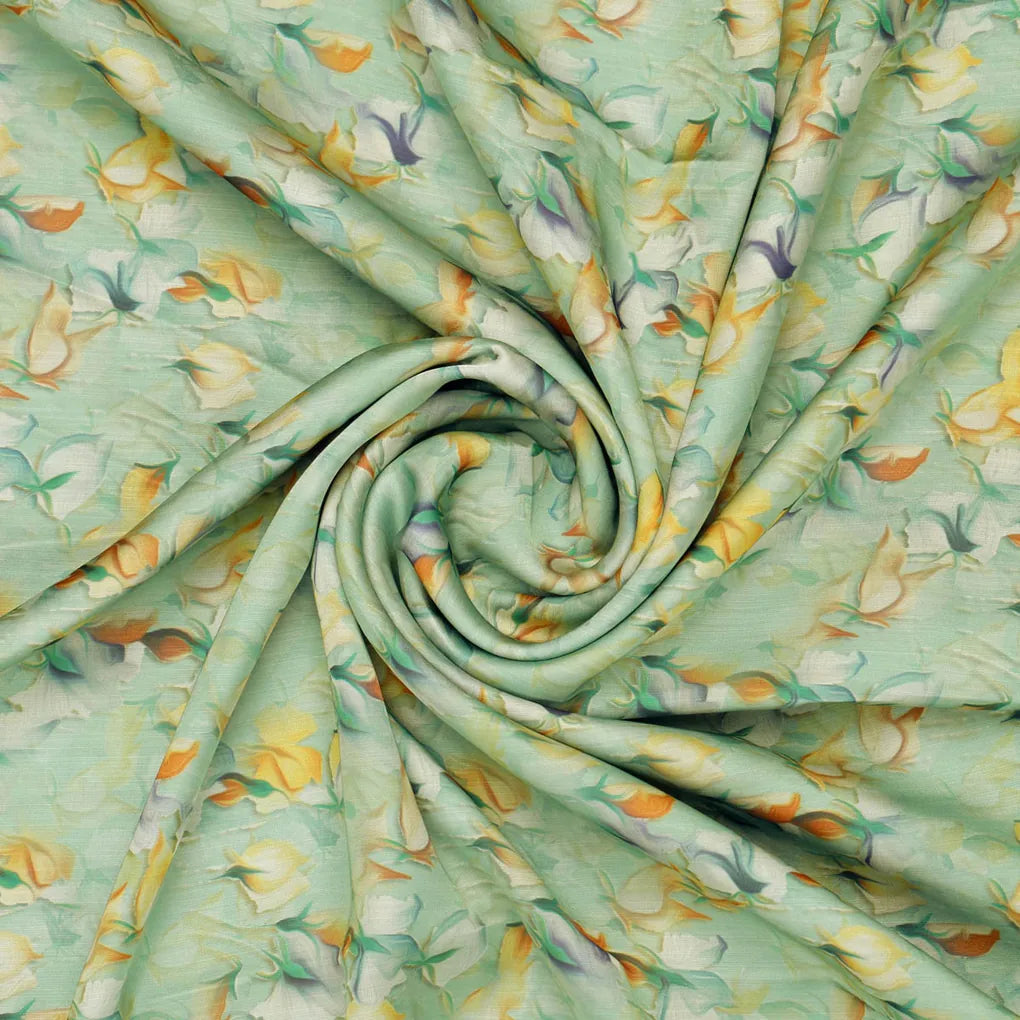 Linen Satin Floral Printed Fabric – 202a2379copy