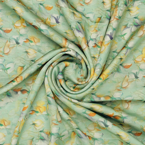 Linen Satin Floral Printed Fabric – 202a2379copy
