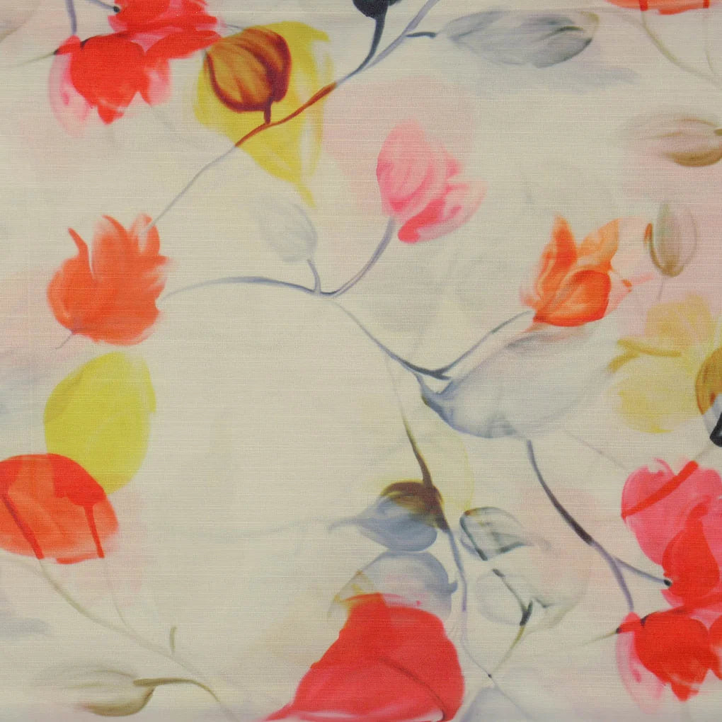 Linen Satin Floral Print Fabric – 202a2388copy