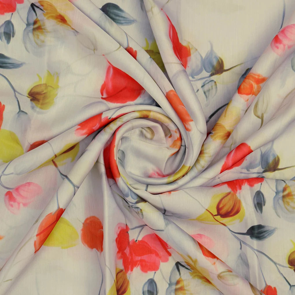 Linen Satin Floral Print Fabric – 202a2389copy