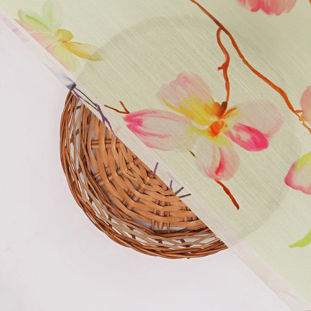Linen Floral Printed Fabric – 202a2401copy
