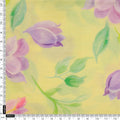 Yellow Floral Linen Satin Fabric – 202a2425copy