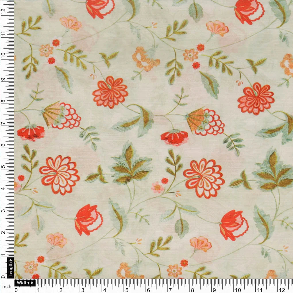 Linen Floral Printed Fabric – 202a2440copy