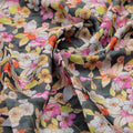 Black Floral Linen Satin Fabric – 202a2452copy