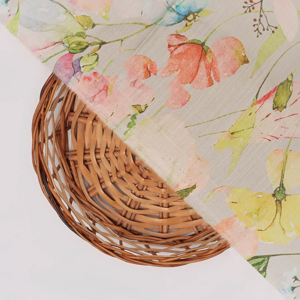 Linen Floral Printed Fabric – 202a2463copy