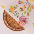 Peach Floral Linen Fabric – 202a2473copy
